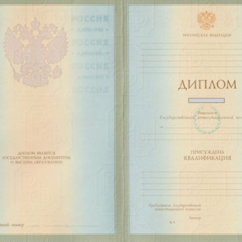 Диплом университета бакалавра с 2004 по 2008